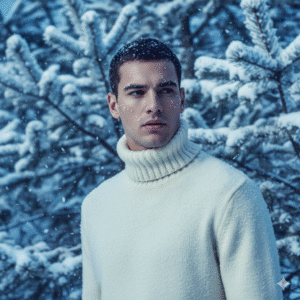 Magazine-Style Winter Fashion Shoot