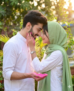 Best Holi AI Prompts for Couples