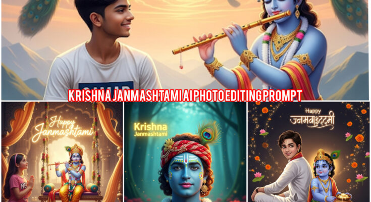 Krishna Janmashtami AI Photo Editing Prompt