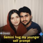 Google gemini hug my younger self prompt