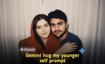Google gemini hug my younger self prompt