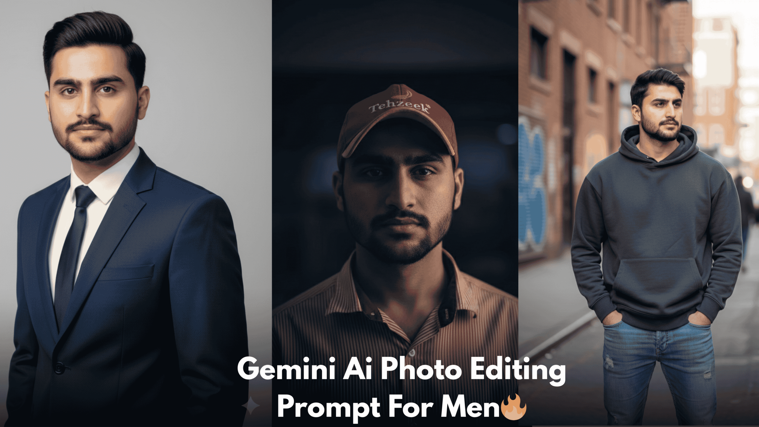 Gemini AI Photo Editing Prompts for Men